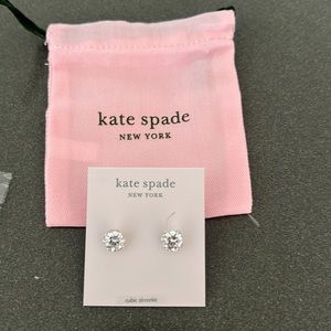 NWT Kate Spade crystal stud earrings